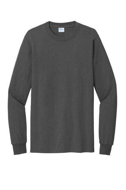 Custom Embroidered Port & Co Clothing in Charcoal