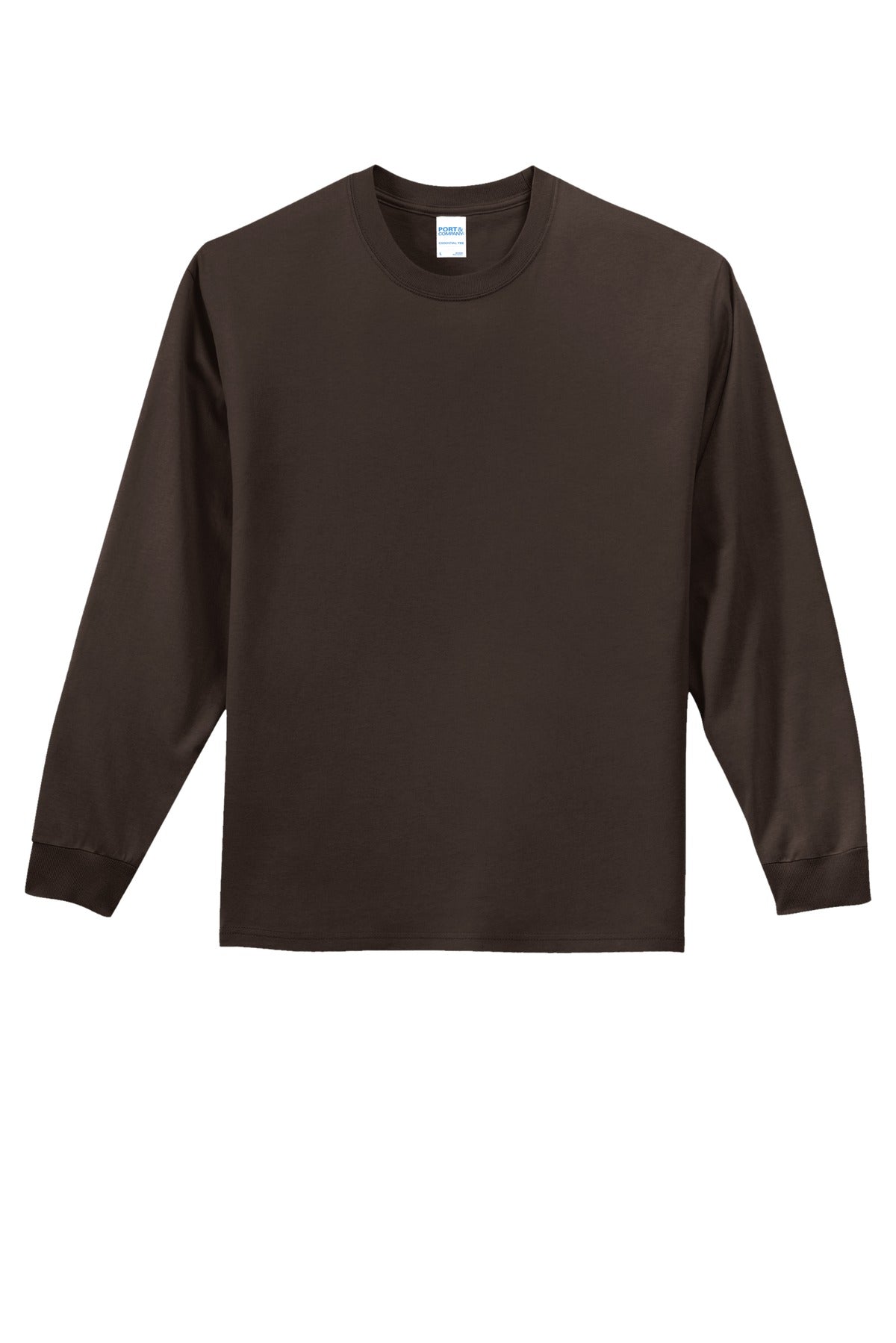 Custom Embroidered Port & Co Clothing in Dark Chocolate Brown