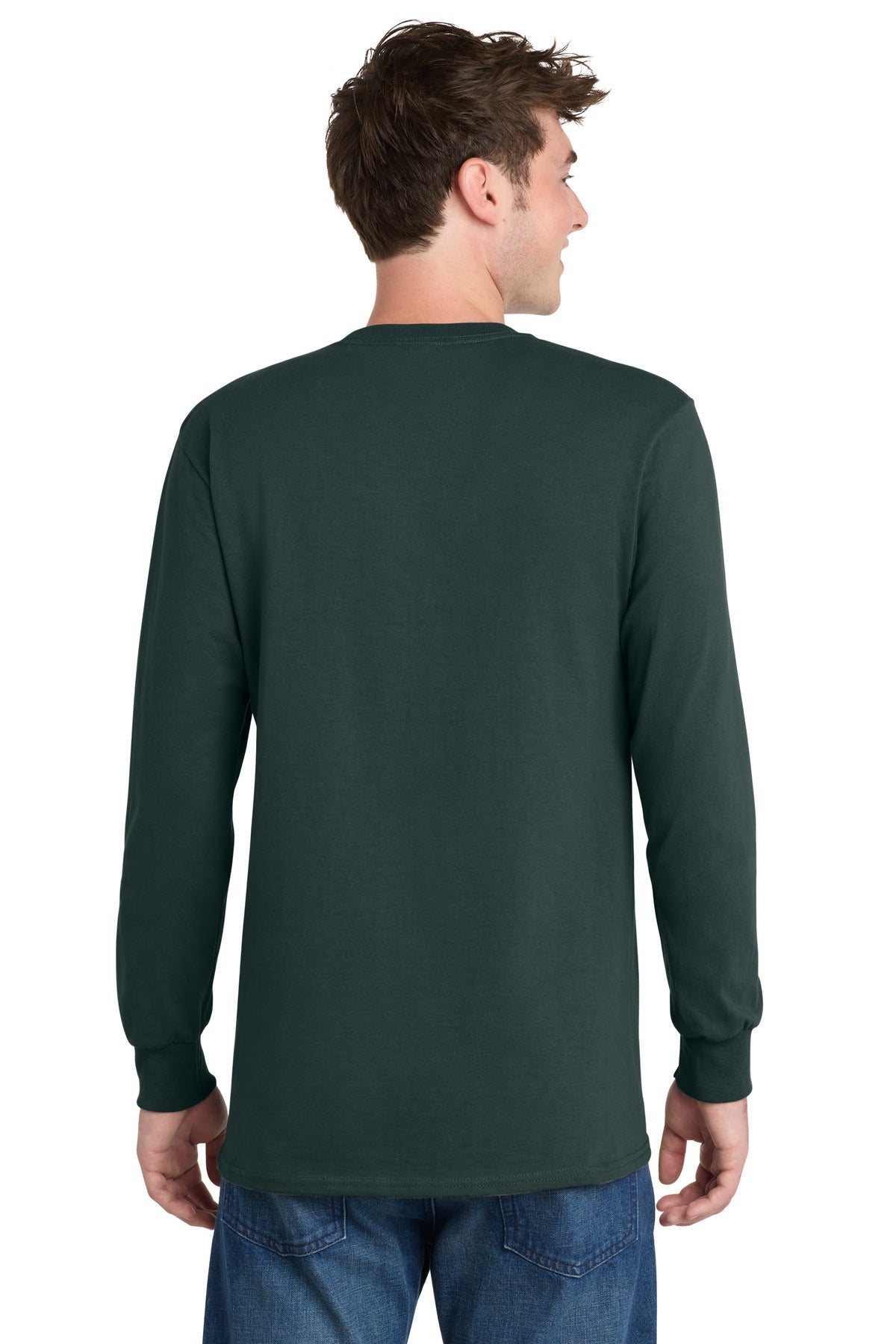 Custom Embroidered Port & Co Clothing in Dark Green