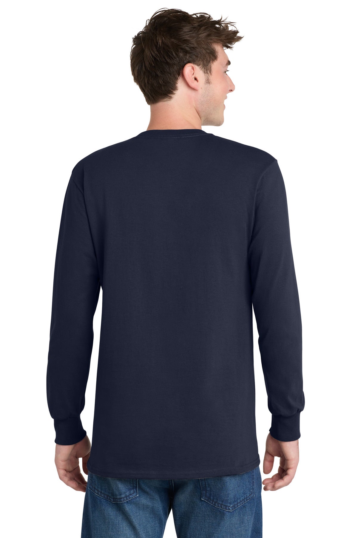 Custom Embroidered Port & Co Clothing in Deep Navy