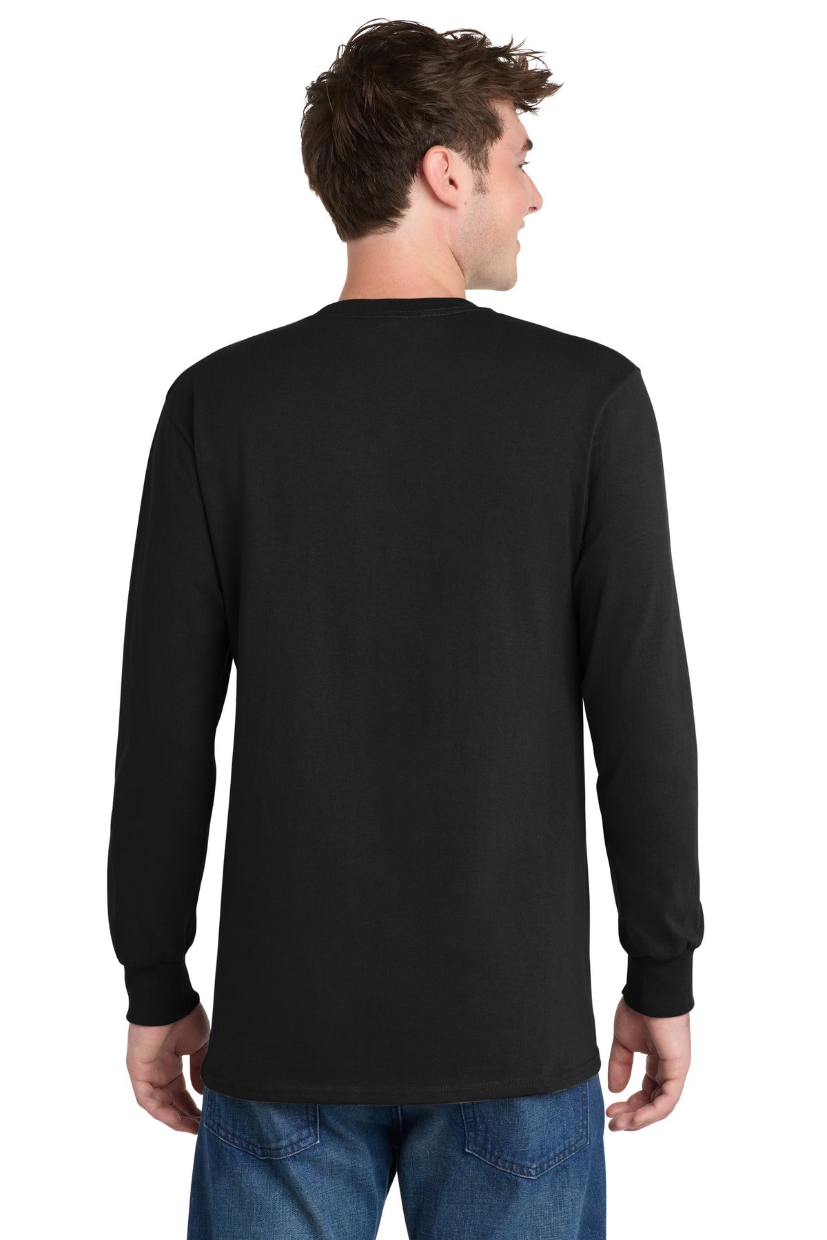 Custom Embroidered Port & Co Clothing in Jet Black