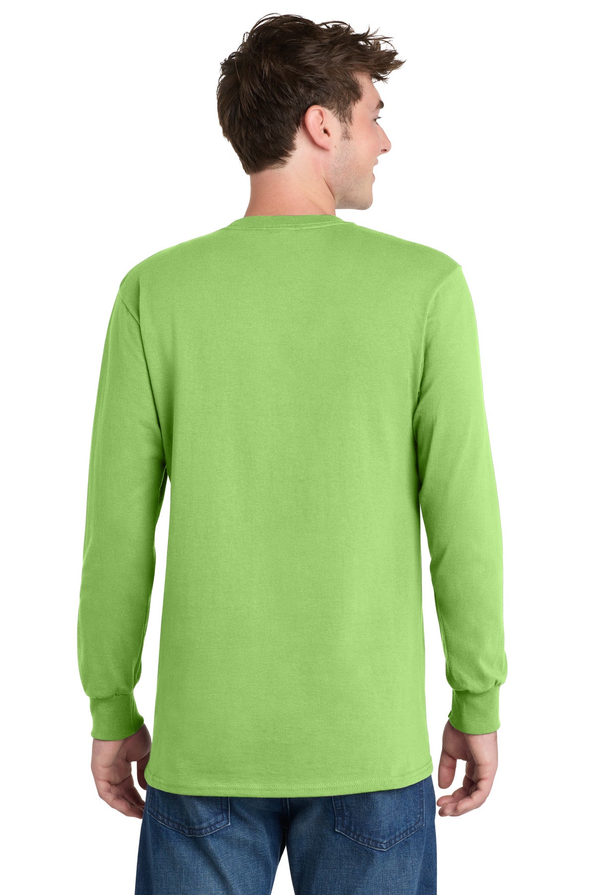 Custom Embroidered Port & Co Clothing in Lime