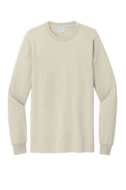 Custom Embroidered Port & Co Clothing in Natural