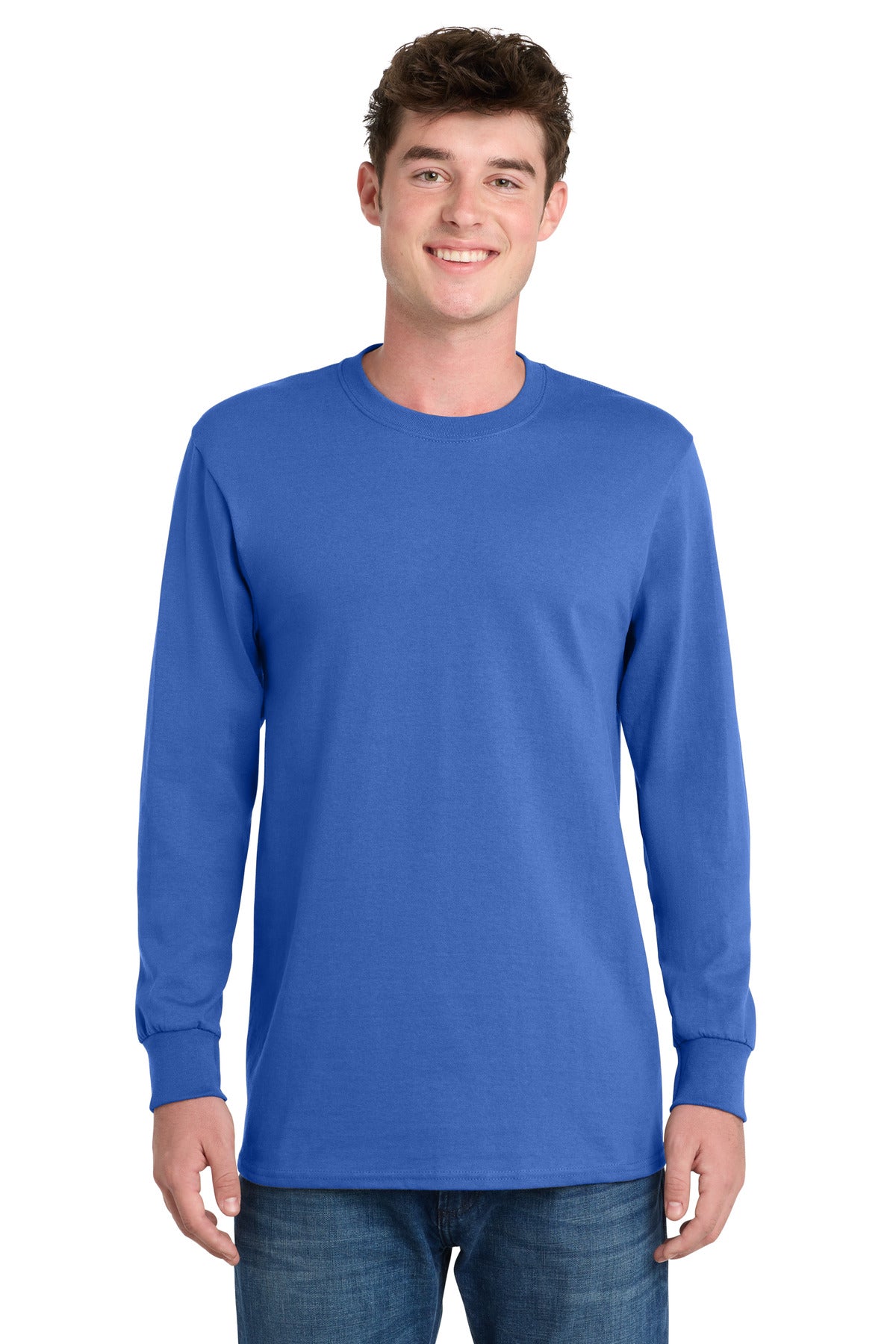 Custom Embroidered Port & Co Clothing in Royal