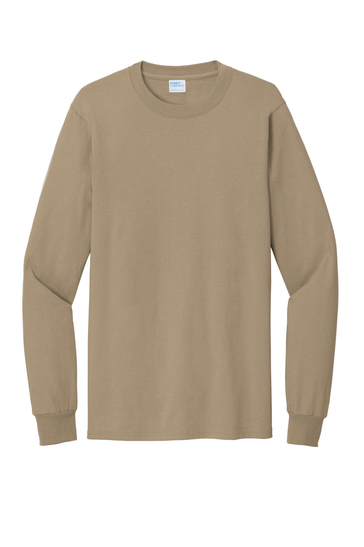 Custom Embroidered Port & Co Clothing in Sand