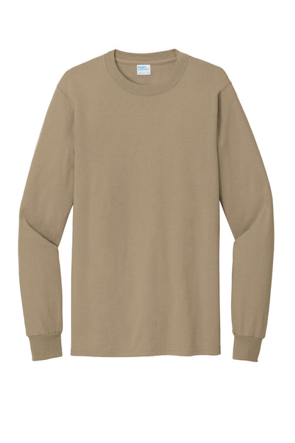 Custom Embroidered Port & Co Clothing in Sand