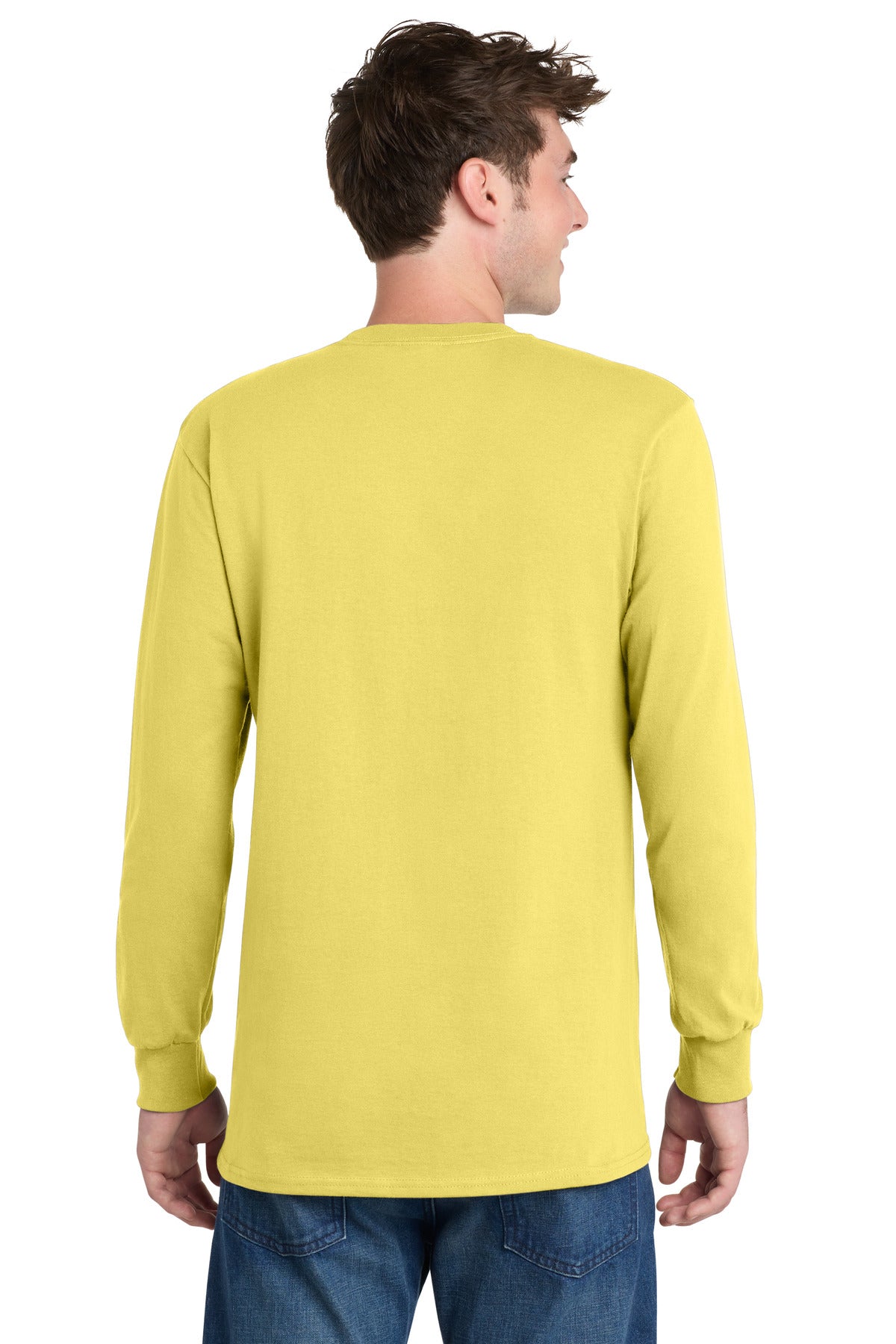 Custom Embroidered Port & Co Clothing in Yellow