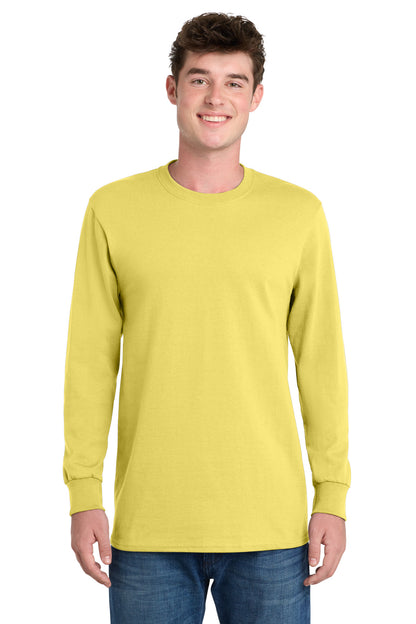 Custom Embroidered Port & Co Clothing in Yellow