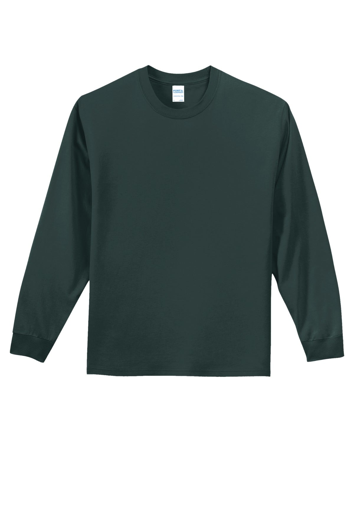 Custom Embroidered Port & Co T-Shirts  in Dark Green