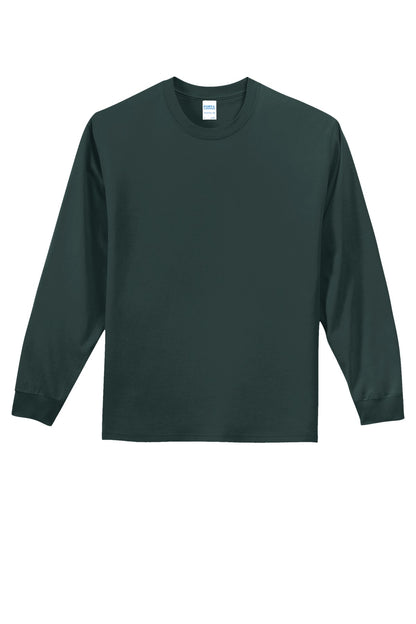 Custom Embroidered Port & Co T-Shirts  in Dark Green