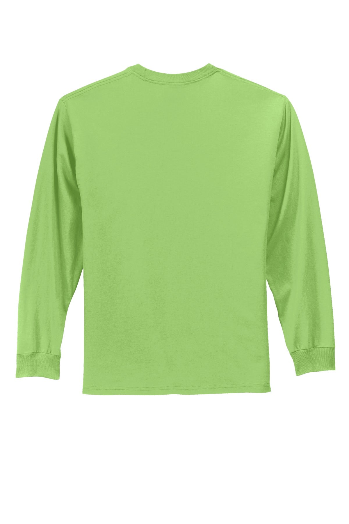 Custom Embroidered Port & Co T-Shirts  in Lime