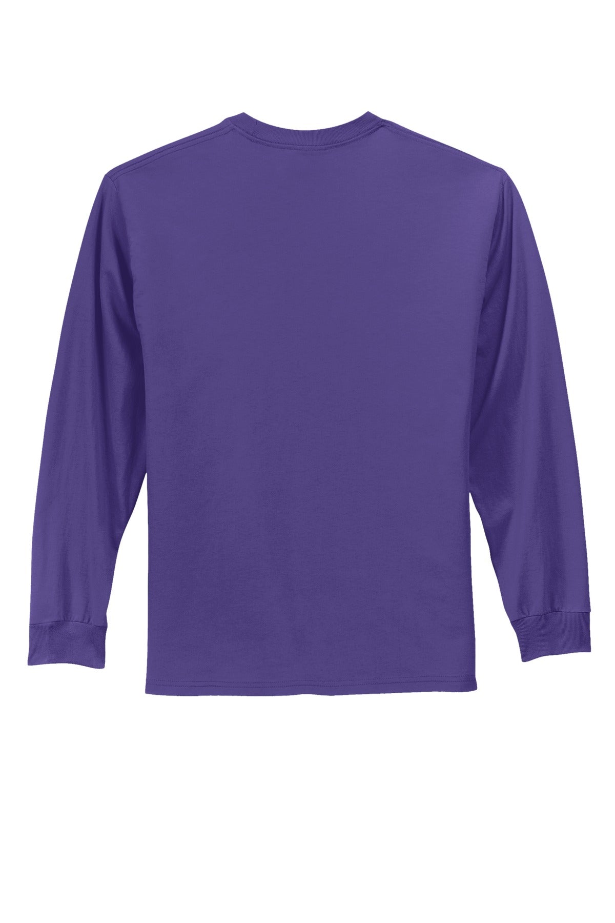 Custom Embroidered Port & Co T-Shirts  in Purple