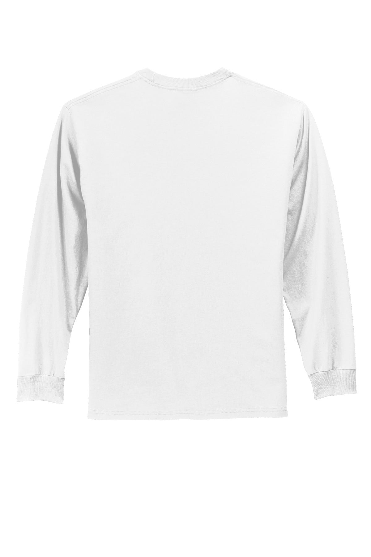 Custom Embroidered Port & Co T-Shirts  in White