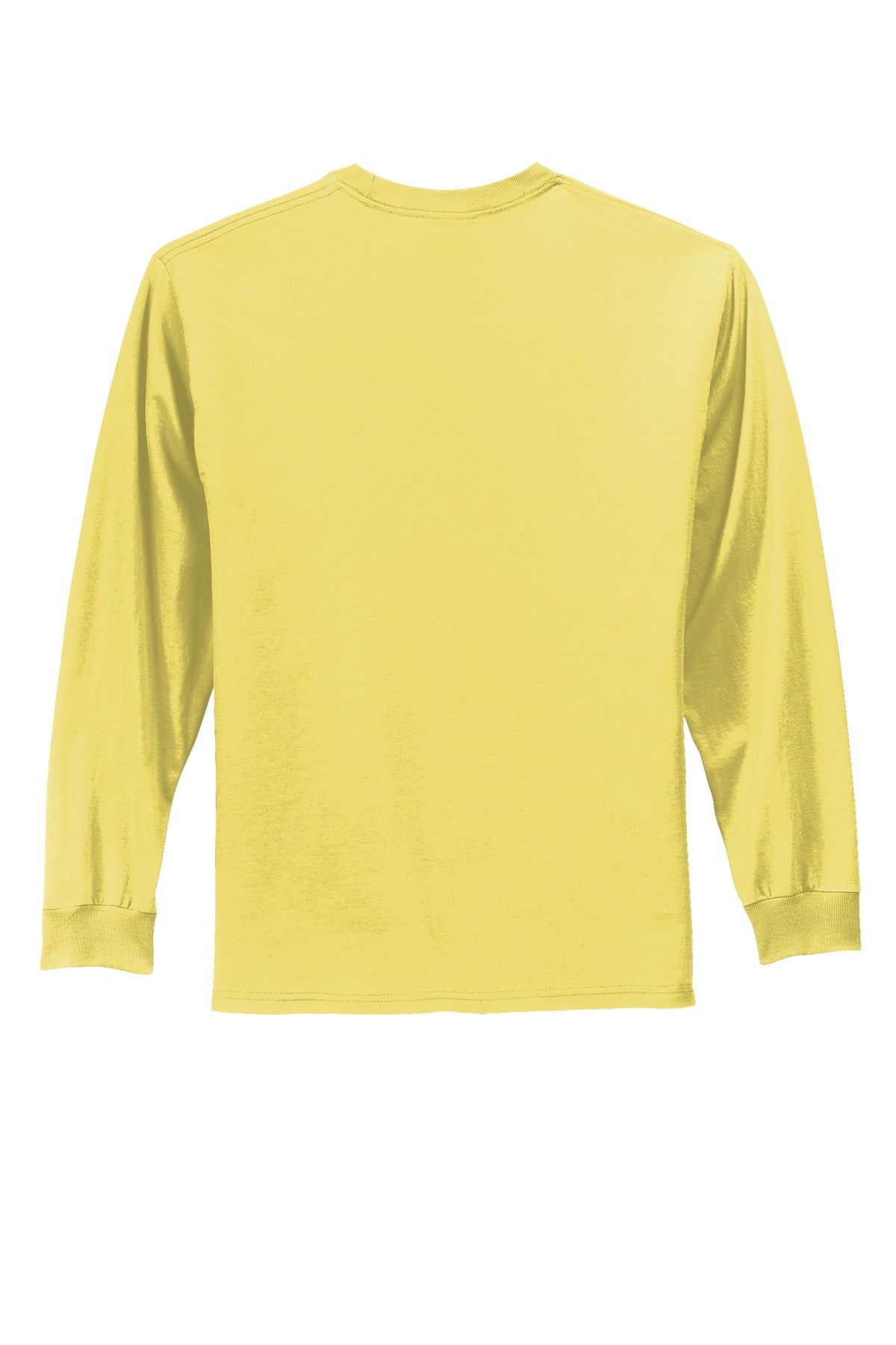 Custom Embroidered Port & Co T-Shirts  in Yellow