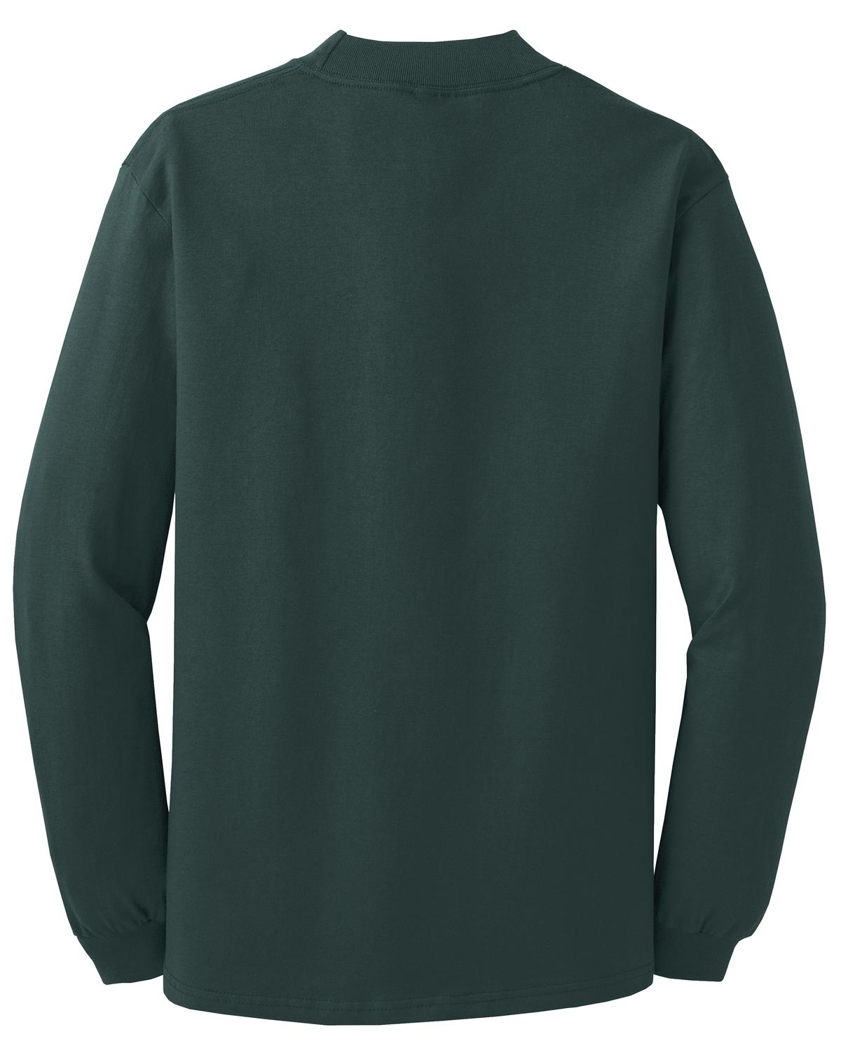 Custom Embroidered Port & Co Polos in Dark Green