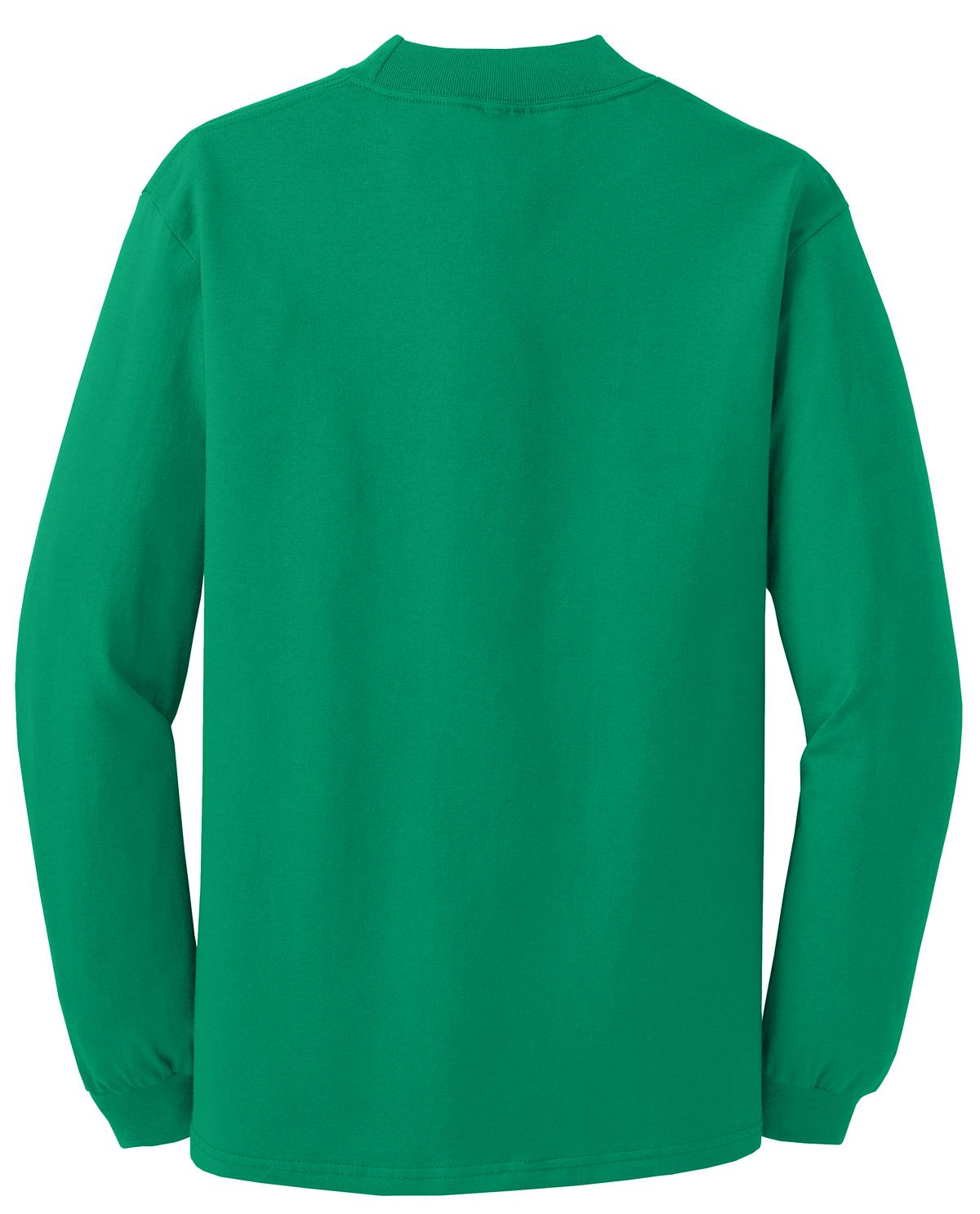 Custom Embroidered Port & Co Polos in Kelly