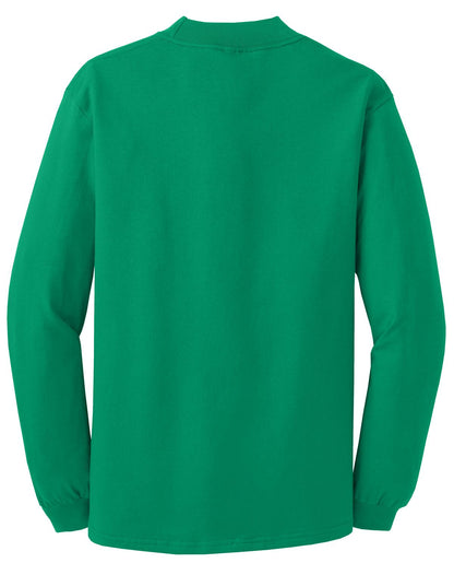 Custom Embroidered Port & Co Polos in Kelly