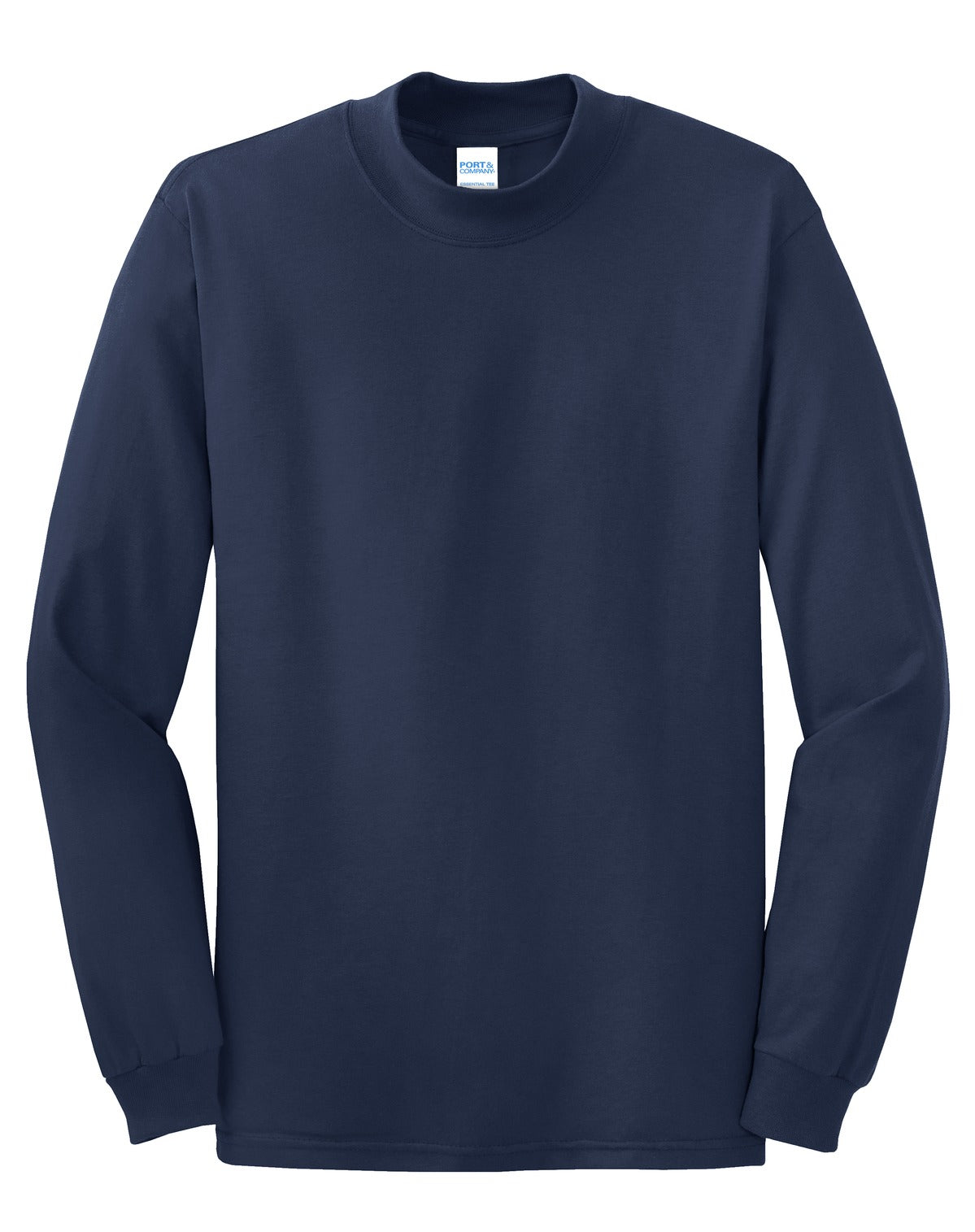 Custom Embroidered Port & Co Polos in Navy