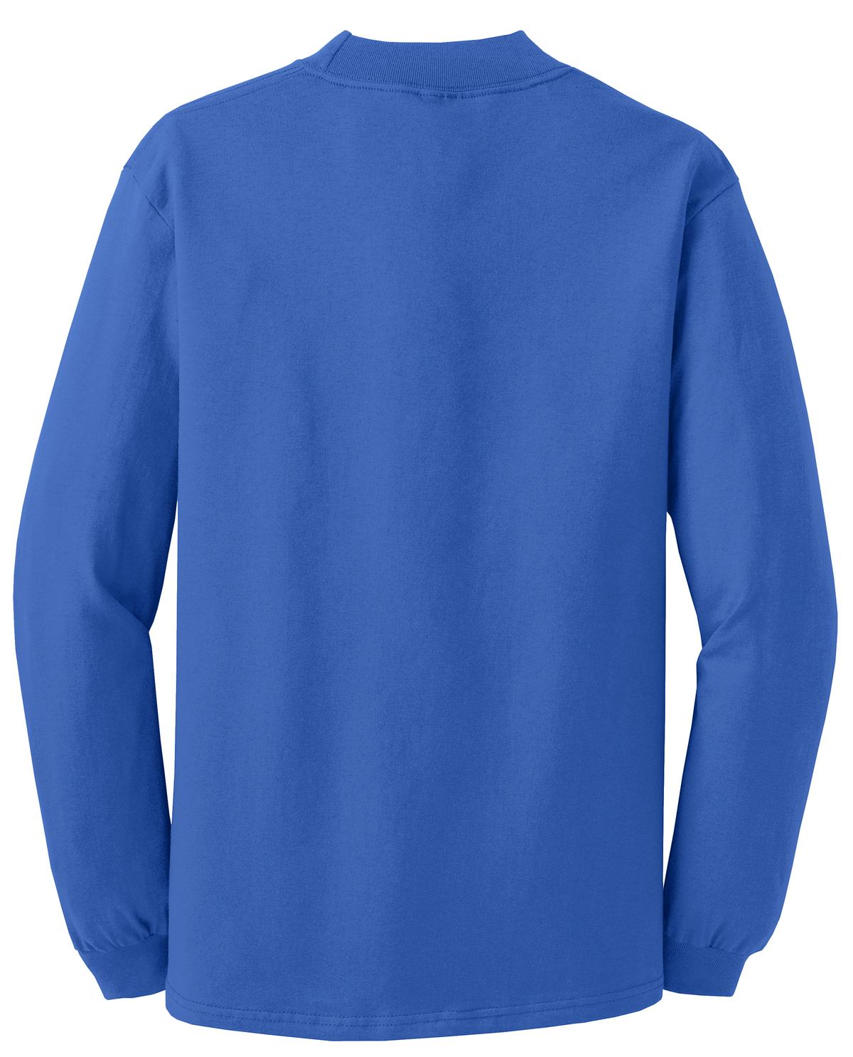 Custom Embroidered Port & Co Polos in Royal