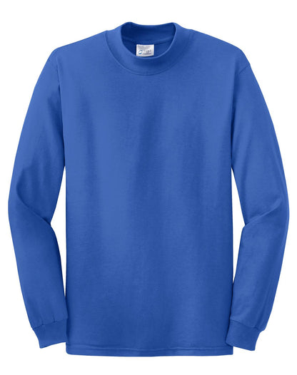 Custom Embroidered Port & Co Polos in Royal
