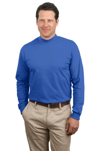 Custom Embroidered Port & Co Polos in Royal