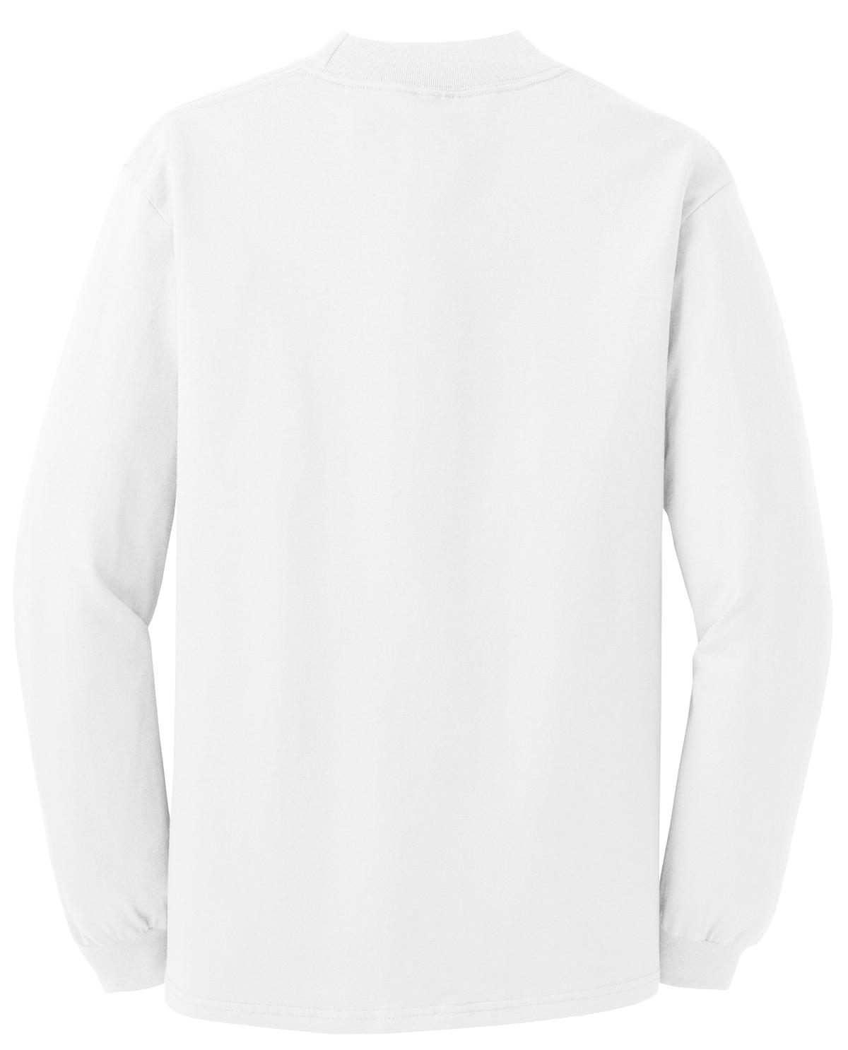 Custom Embroidered Port & Co Polos in White