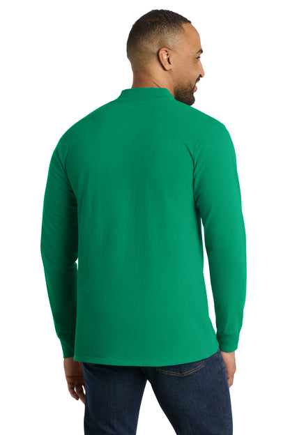 Custom Embroidered Port & Co Polos in Kelly