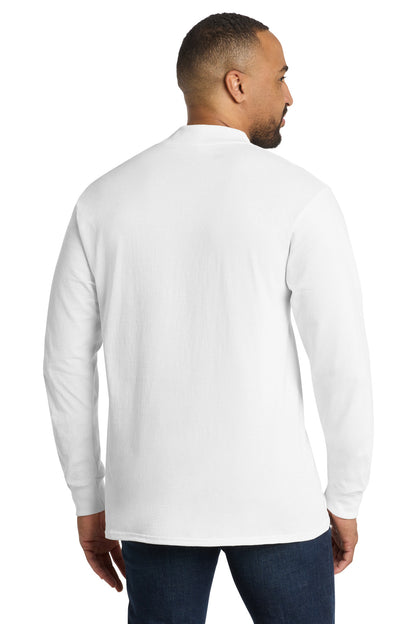 Custom Embroidered Port & Co Polos in White