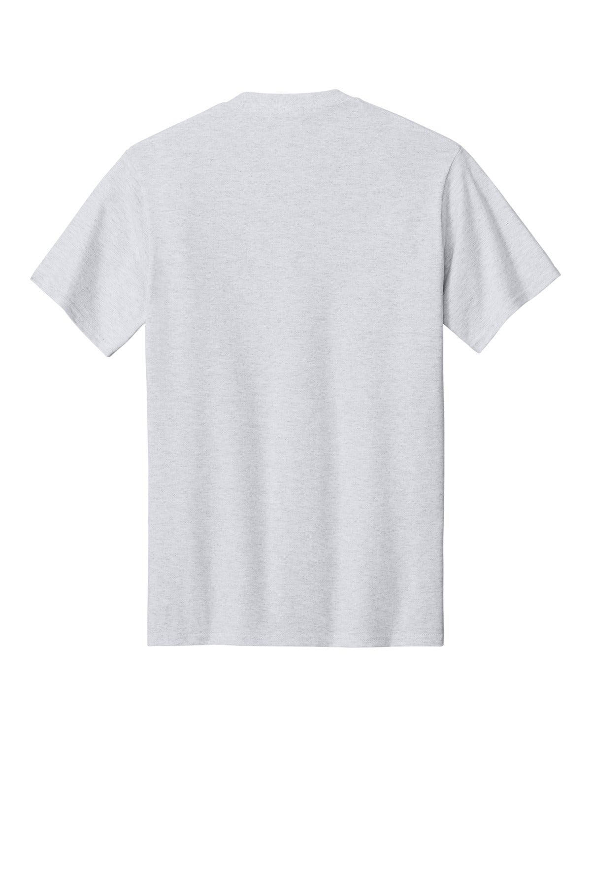 Custom Embroidered Port & Co T-Shirts  in Ash
