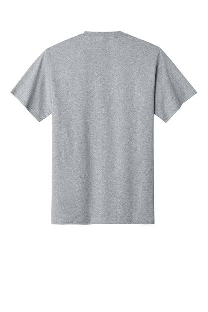 Custom Embroidered Port & Co T-Shirts  in Athletic Heather