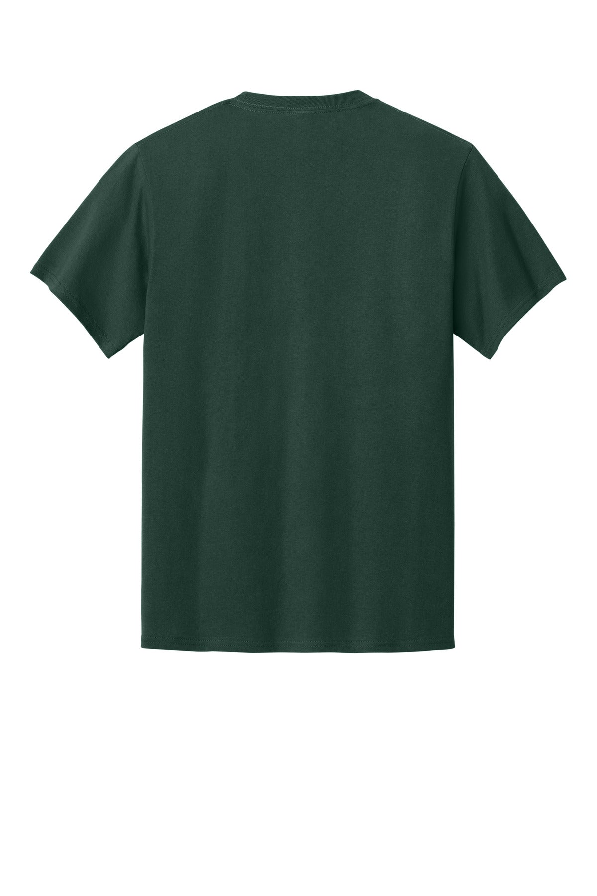 Custom Embroidered Port & Co T-Shirts  in Dark Green