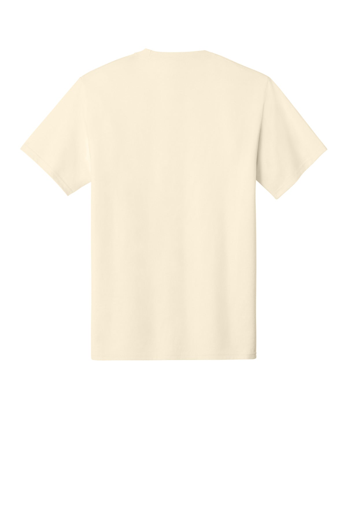 Custom Embroidered Port & Co T-Shirts  in Natural