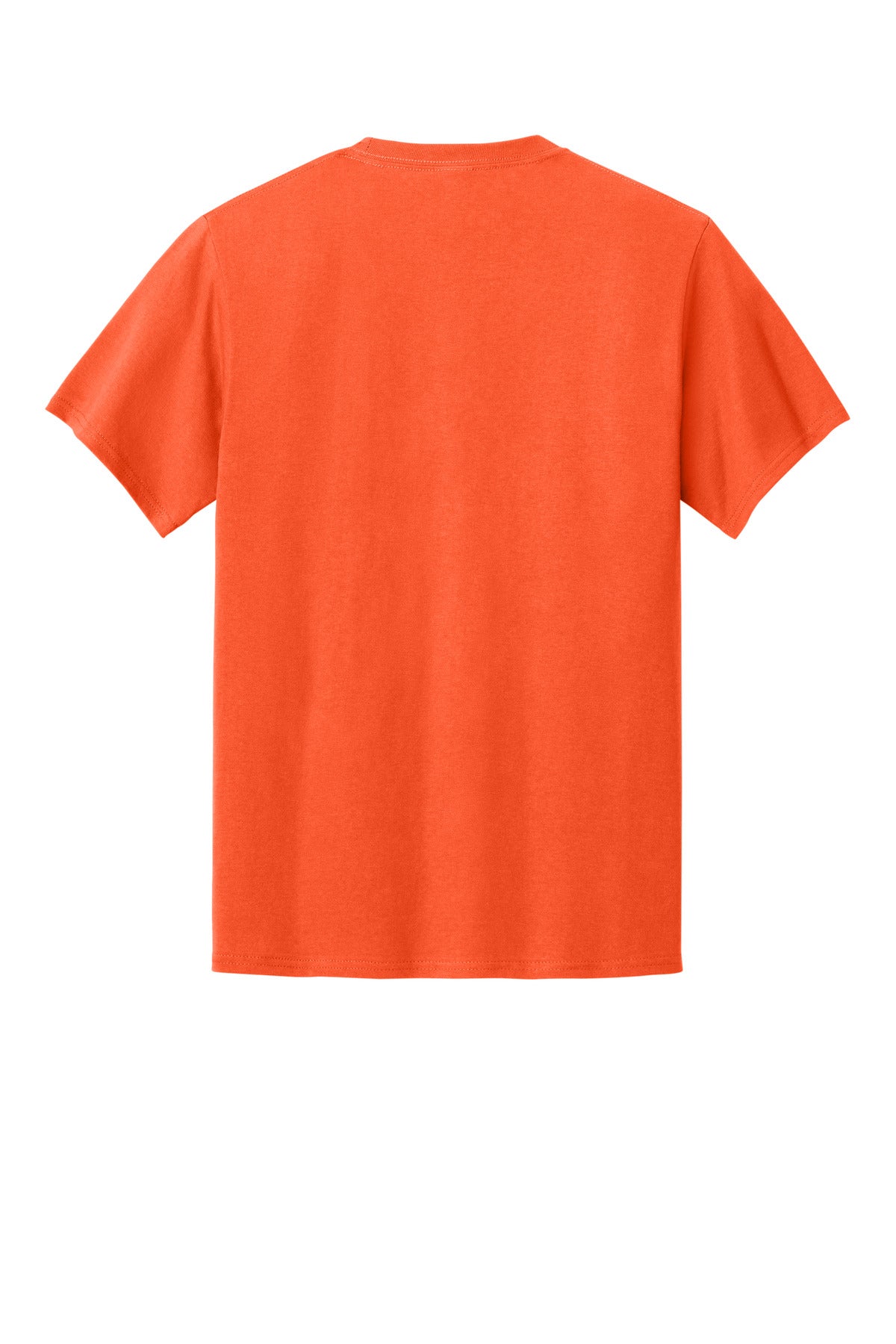 Custom Embroidered Port & Co T-Shirts  in Orange