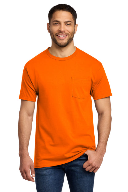 Custom Embroidered Port & Co T-Shirts  in S. Orange