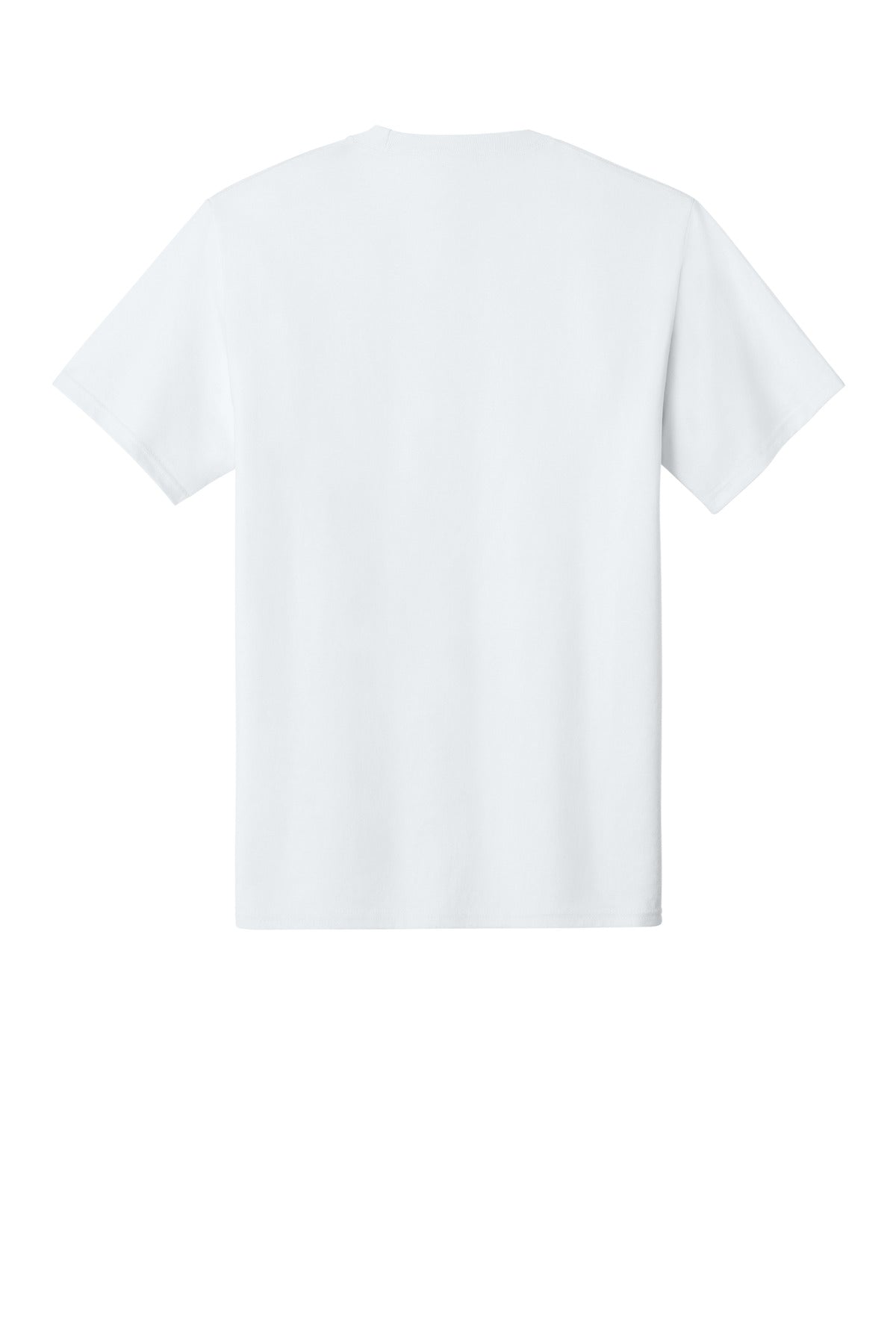 Custom Embroidered Port & Co T-Shirts  in White