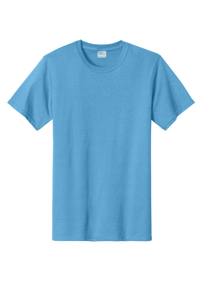 Custom Embroidered Port & Co Clothing in Aquatic Blue