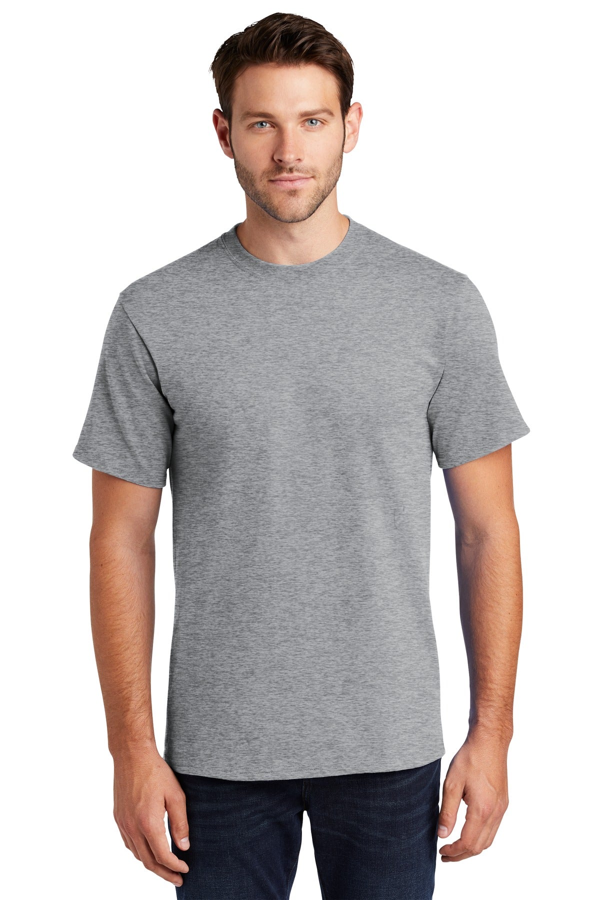 Port & Company Tall Essential Tee.  PC61T Athletic Heather