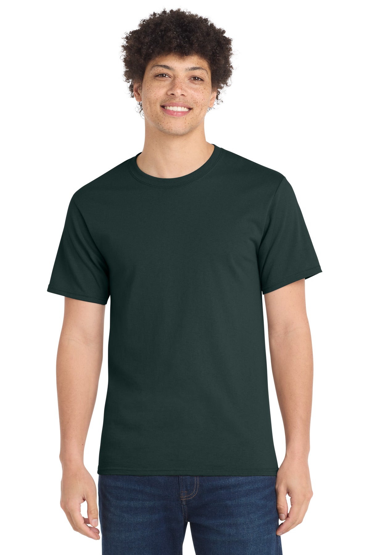 Custom Embroidered Port & Co Clothing in Dark Green