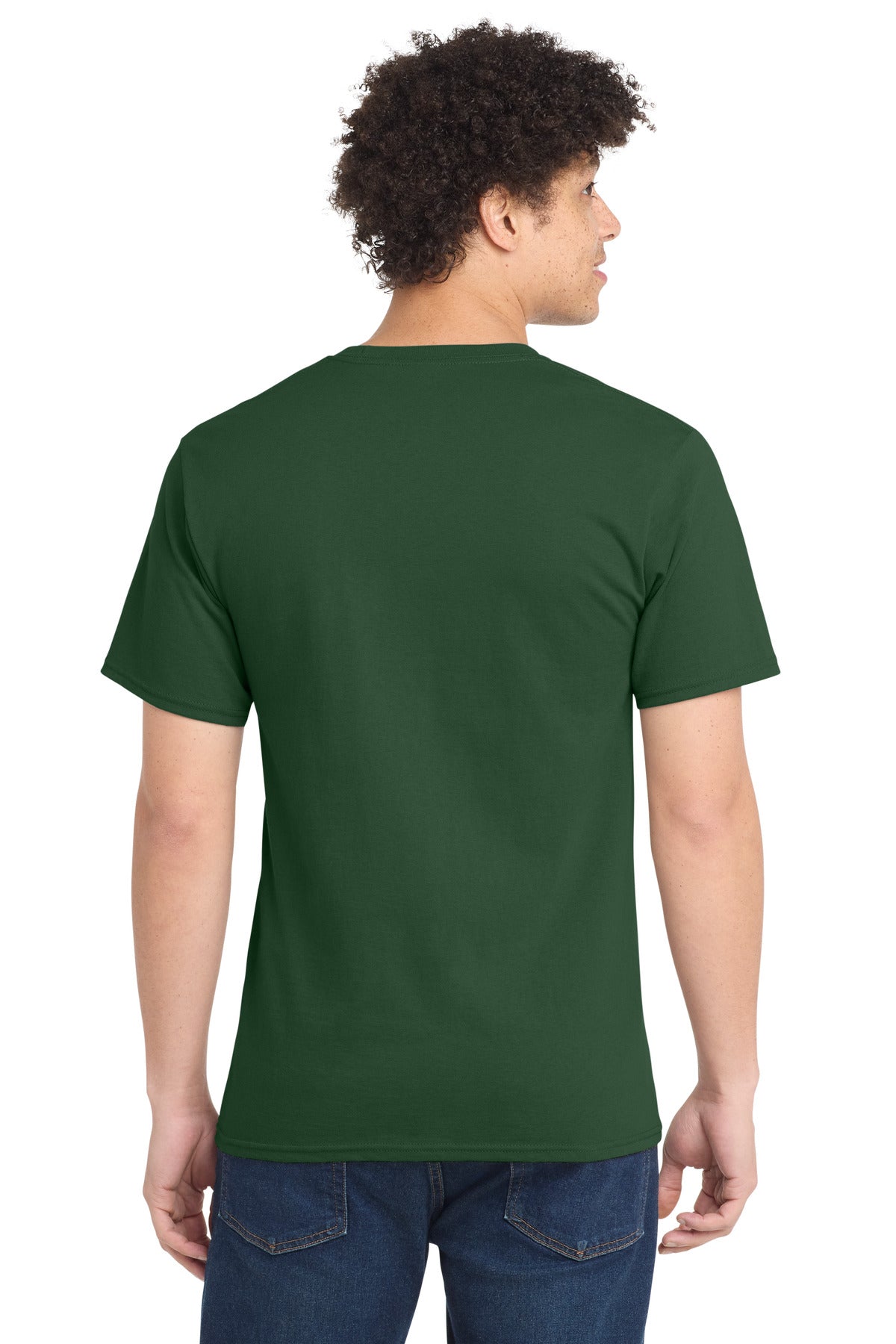 Custom Embroidered Port & Co Clothing in Forest Green