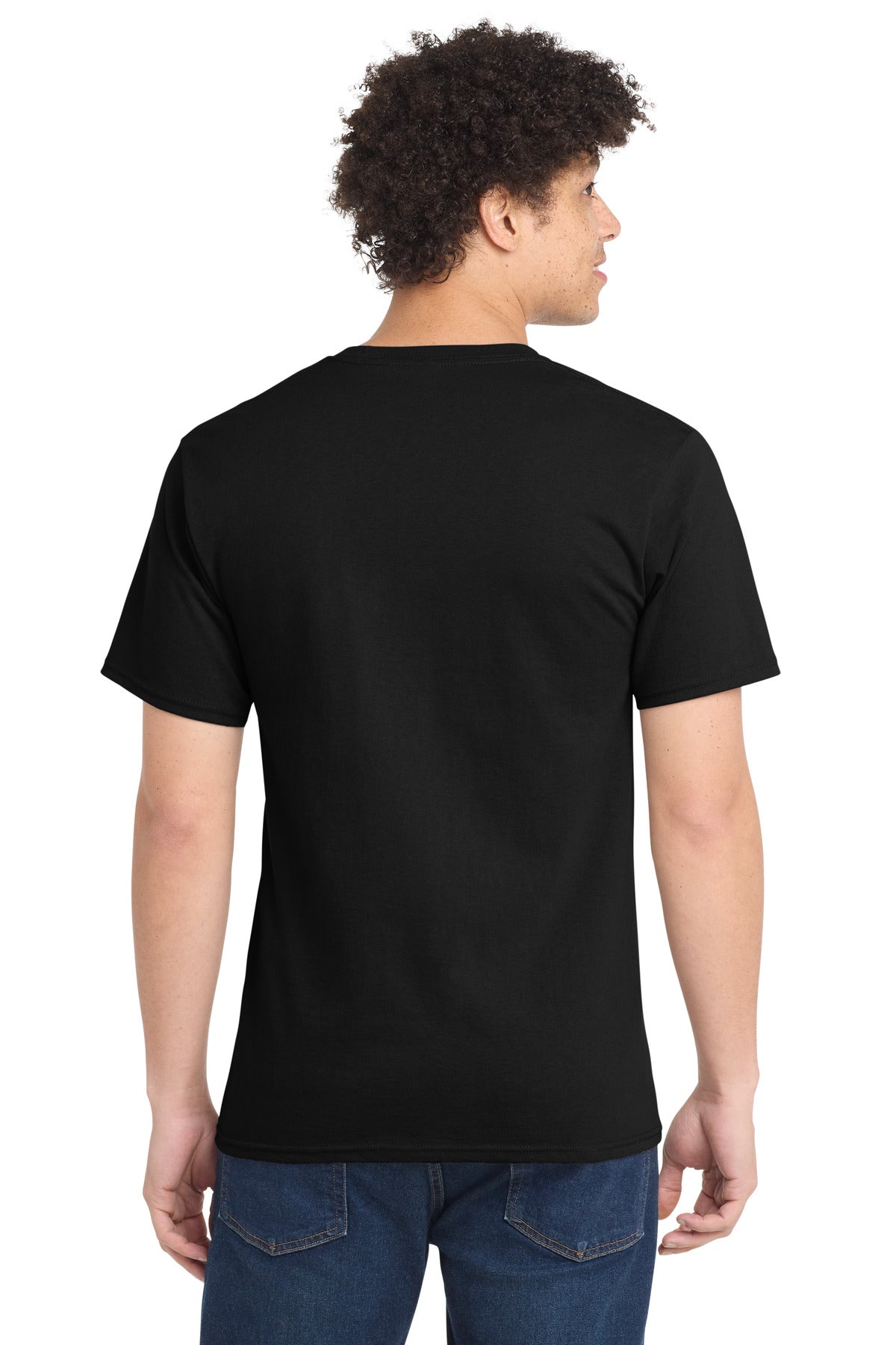 Custom Embroidered Port & Co Clothing in Jet Black