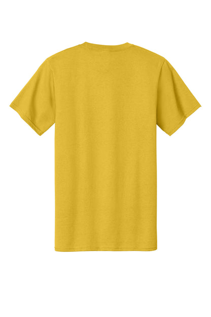 Custom Embroidered Port & Co Clothing in Lemon Yellow