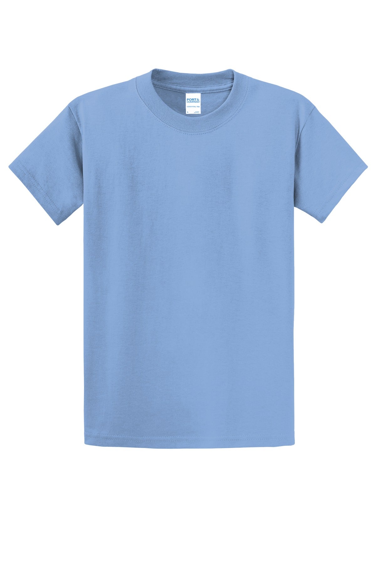 Custom Embroidered Port & Co Clothing in Light Blue