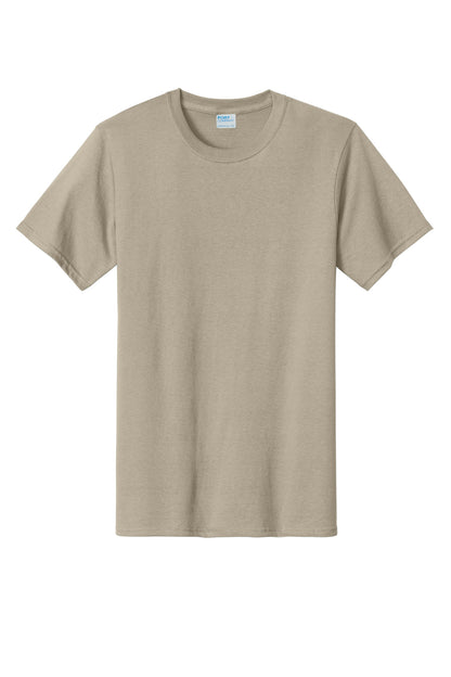 Custom Embroidered Port & Co Clothing in Light Sand