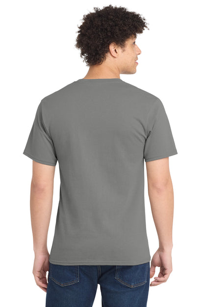 Custom Embroidered Port & Co Clothing in Medium Grey