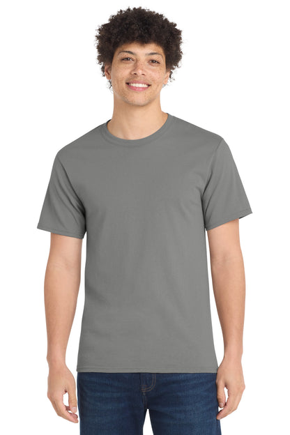 Custom Embroidered Port & Co Clothing in Medium Grey