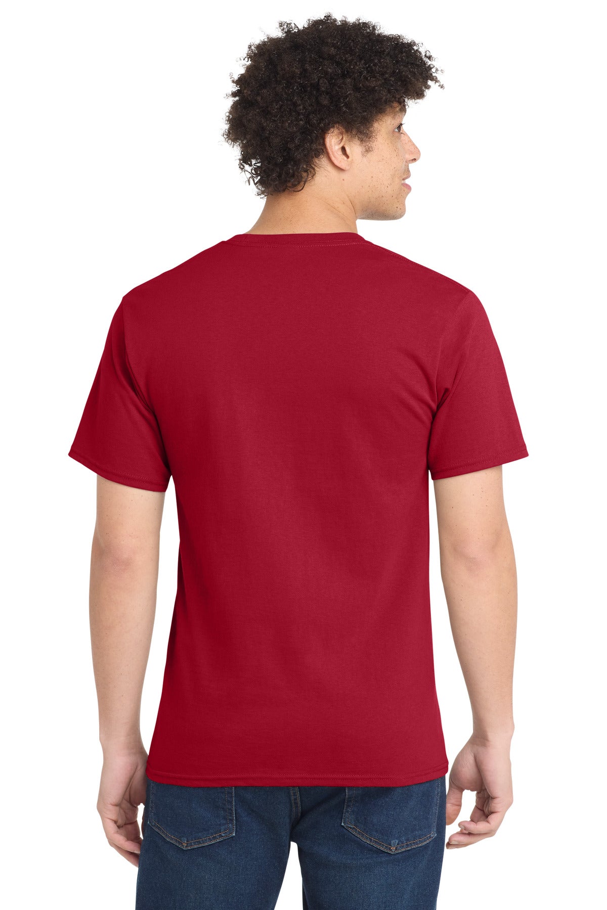 Custom Embroidered Port & Co Clothing in Red