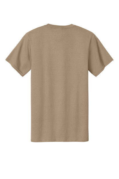Custom Embroidered Port & Co Clothing in Sand