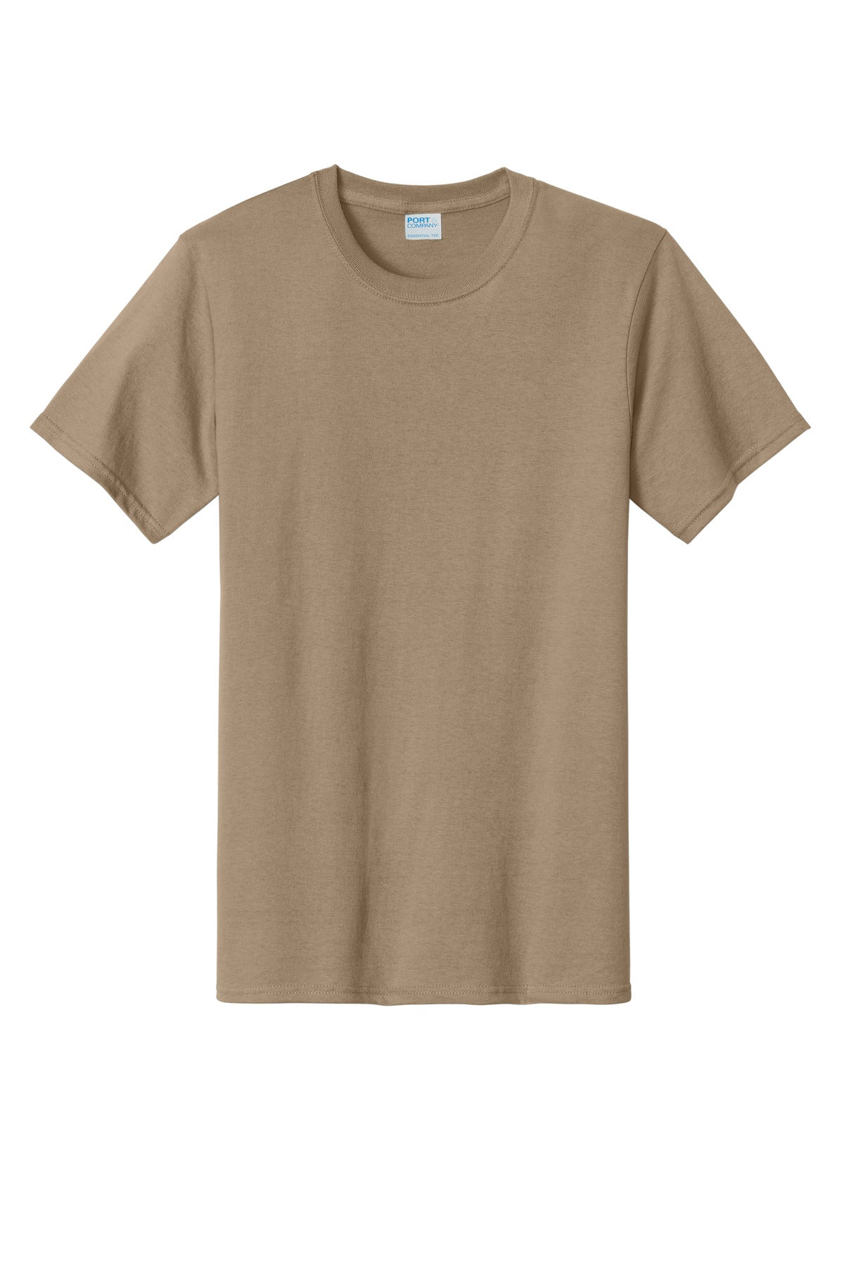Custom Embroidered Port & Co Clothing in Sand