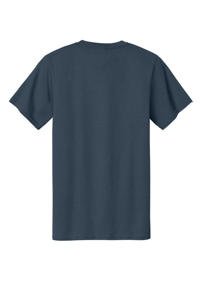 Custom Embroidered Port & Co Clothing in Steel Blue