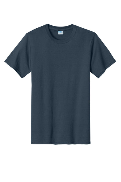 Custom Embroidered Port & Co Clothing in Steel Blue